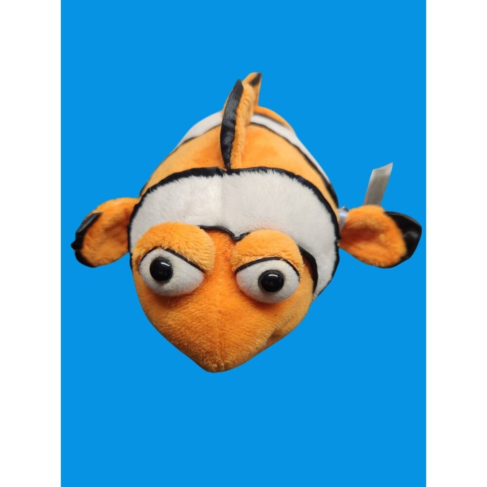 Clownfish Webkinz HM319 Orange White Black By Ganz 8" Stuffed Animal -No Codes